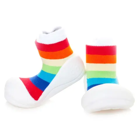 Mumsandbabes -  Attipas RainBow AR03 Sepatu Bayi - White