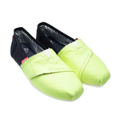 Mumsandbabes - Kohai HARAI Sepatu Anak - LIME YELLOW/BLACK 