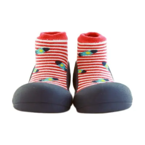 Mumsandbabes - Attipas Ufo Baby Shoes - Red