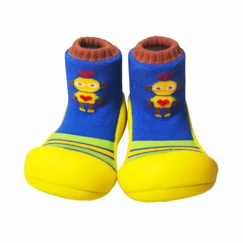 Mumsandbabes - Attipas - Robot Yellow Sepatu Bayi