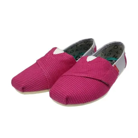 Mumsandbabes - Kohai Plaid Sepatu anak - Pink Purple