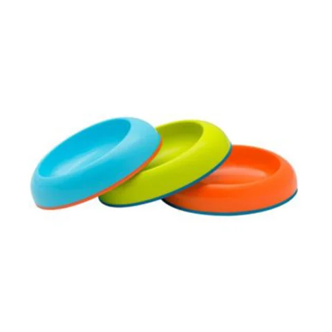 Mumsandbabes - Boon 10135 Dish Edgeless Stay-Put Bowl - Blue Orange Green