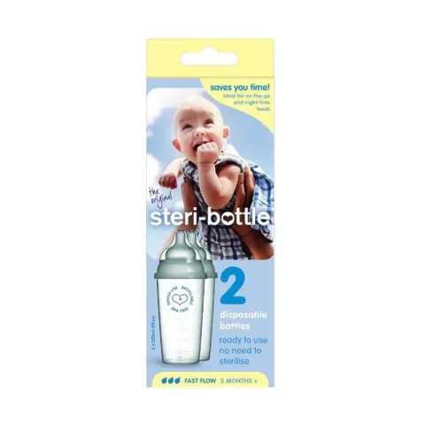 Mumsandbabes - Steri-Bottle Disposable Botol [2 Pack]