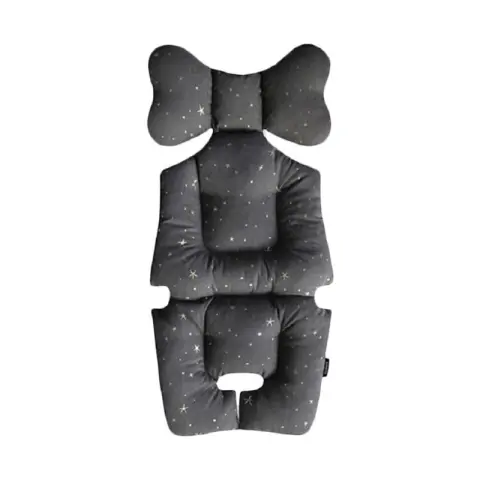 Mumsandbabes - Borny Bling Star Bantalan Stroller Bouncher BNY122 Charcoal Charchoal	