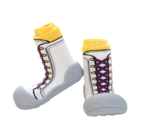 Mumsandbabes - Attipas A201  New Sneakers Sepatu Bayi - Yellow XL