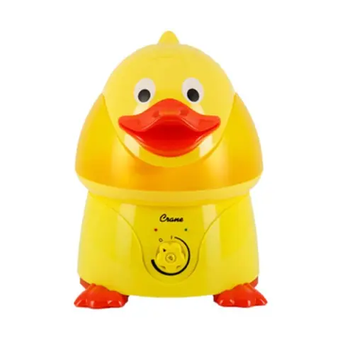Mumsandbabes -  Crane USA Adorables Duck Cool Mist Humidifier Yellow