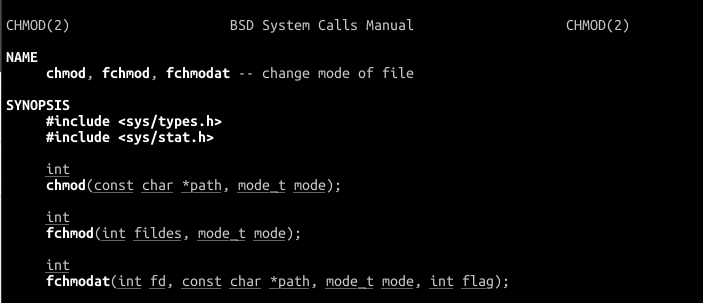 chmod-system-call