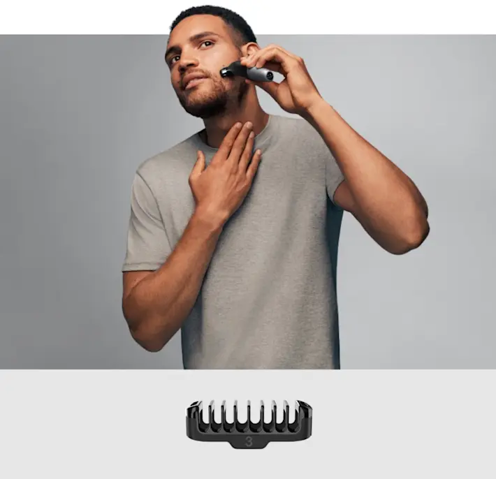 For keeping your goatee neat For keeping your goatee neat