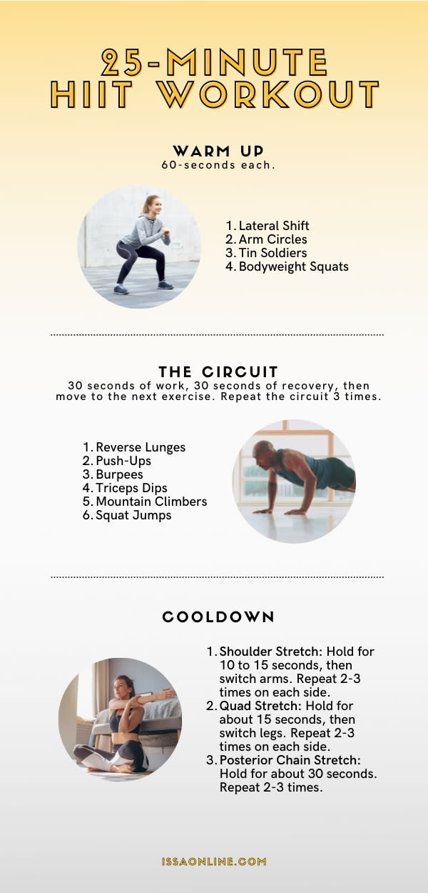 25-Minute Summertime HIIT Workout | ISSA