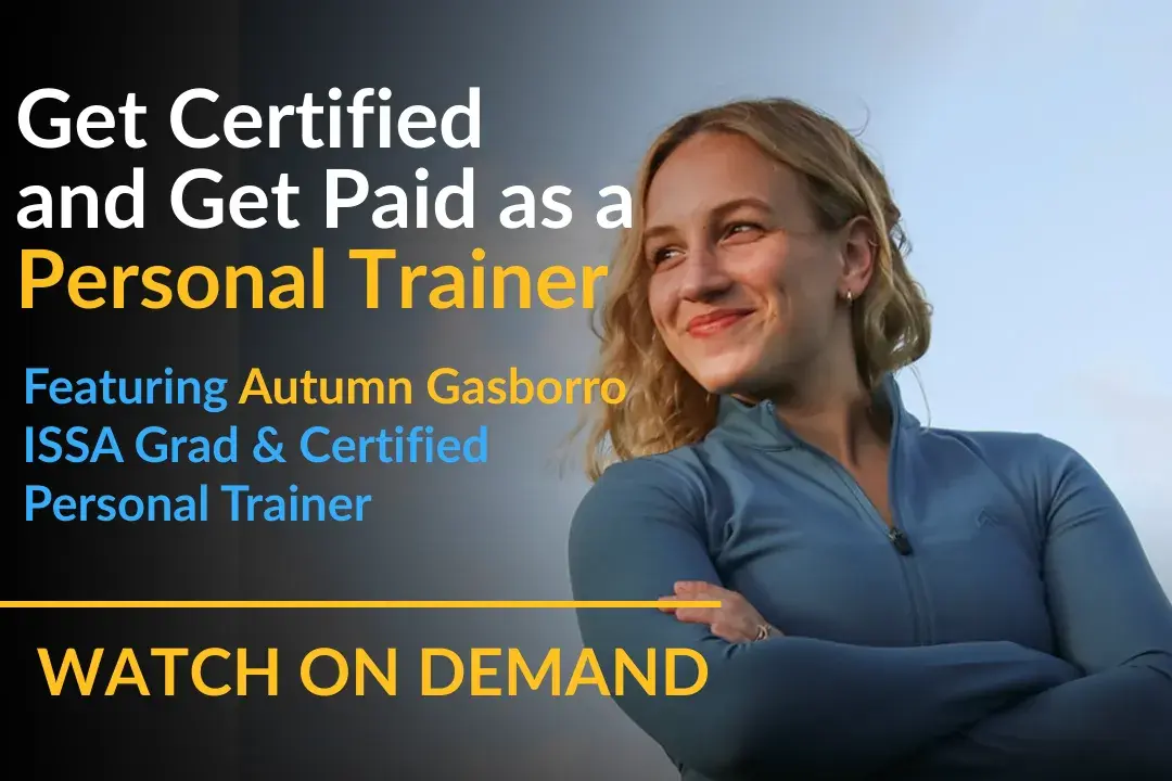 ISSA | Featured Webinars Carousel –  Get Certified and Get Paid as a PT