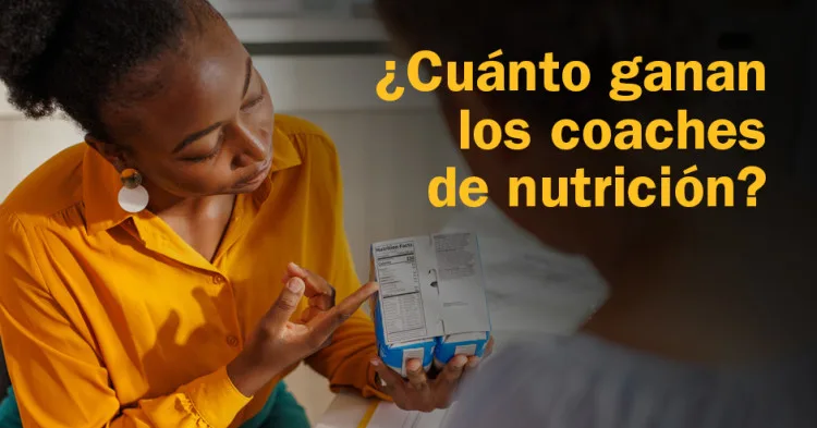 ¿Cuánto ganan los coaches de nutrición?