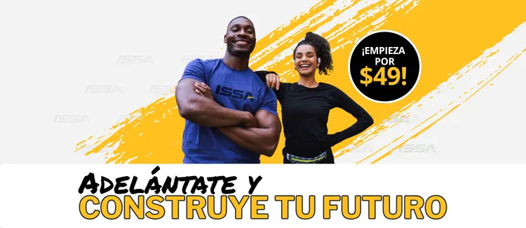 Trainer with client ISSA Spanish