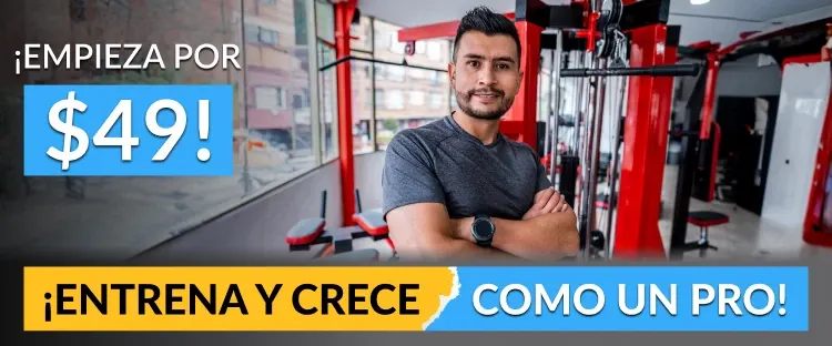 Trainer with client ISSA Spanish