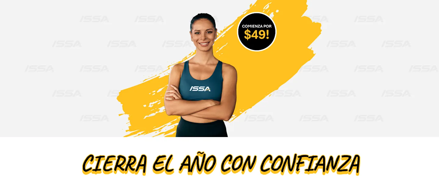 Trainer with client ISSA Spanish