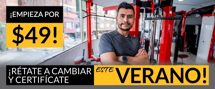 Trainer with client ISSA Spanish