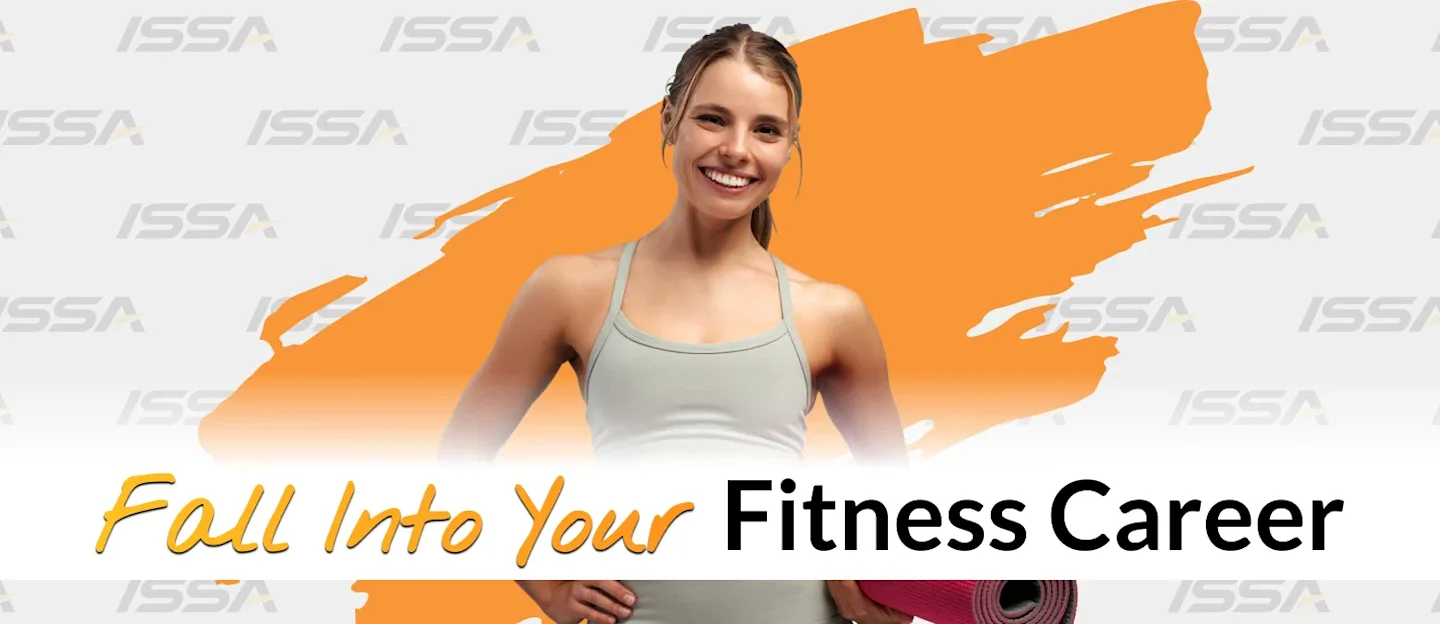 ISSA trainer and client doing yoga on yoga mat