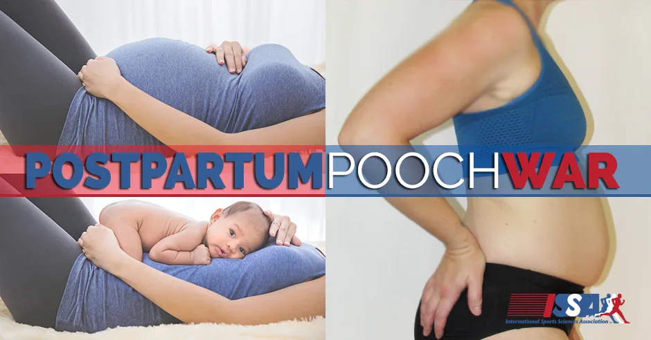 ISSA, International Sports Sciences Association, Certified Personal Trainer, ISSAonline, Battling the Postpartum Pooch...Why Sit-ups Aren't Cutting It!