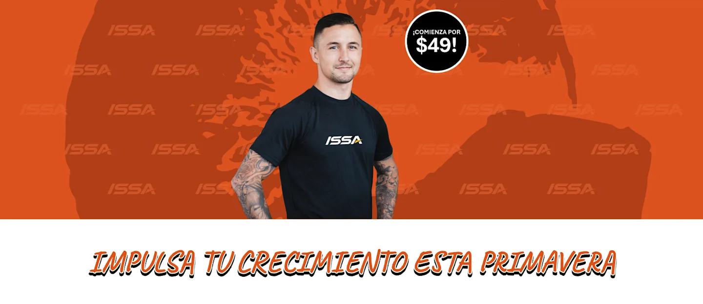 Trainer with client ISSA Spanish