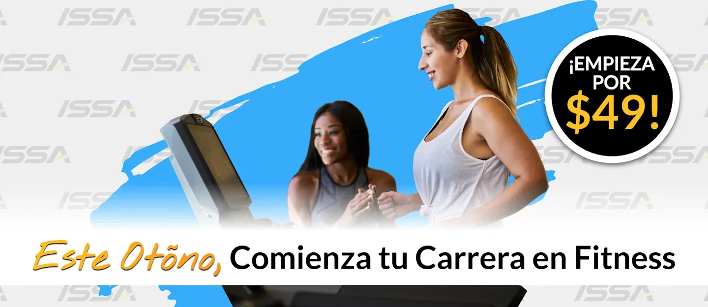 Trainer with client ISSA Spanish