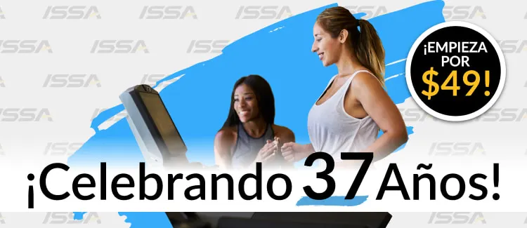 Trainer with client ISSA Spanish