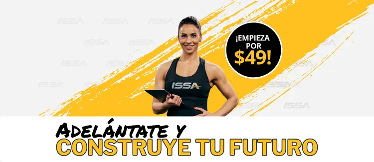 Trainer with client ISSA Spanish