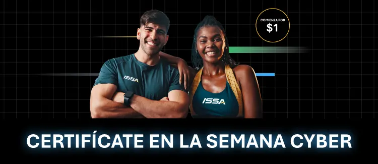 Trainer with client ISSA Spanish