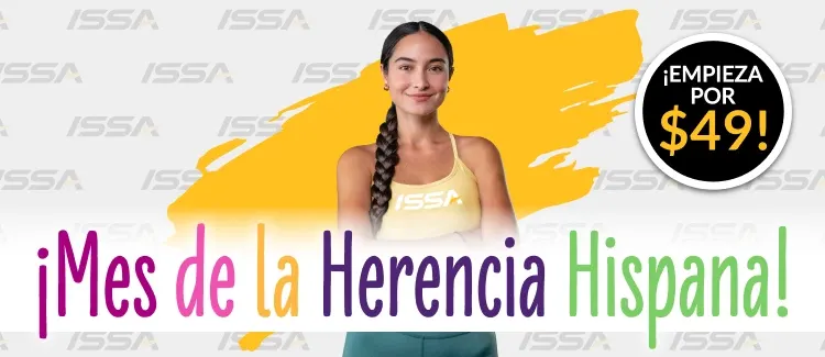 Trainer with client ISSA Spanish