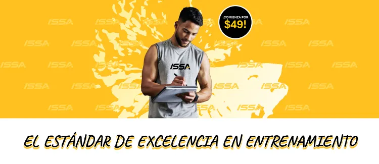 Trainer with client ISSA Spanish