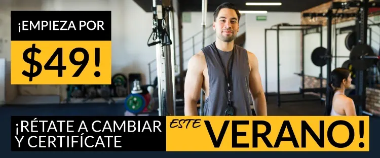 Trainer with client ISSA Spanish