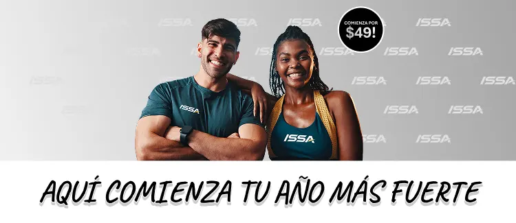 Trainer with client ISSA Spanish