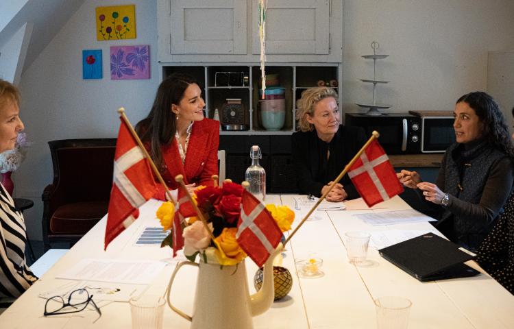 The Princess of Wales during a visit to Denmark in February 2022.