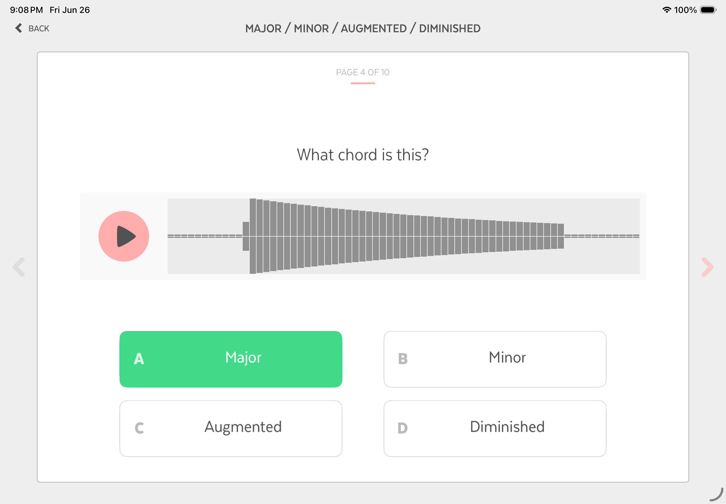 Ear Training - Chords screenshot 3