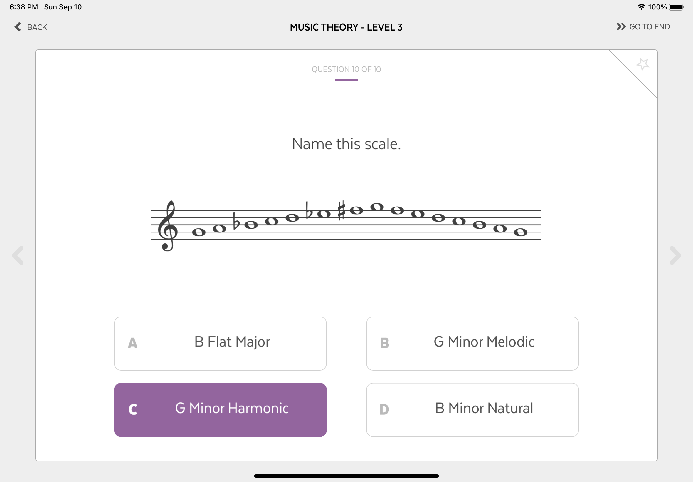 Music Theory - RCM Level 3 screenshot