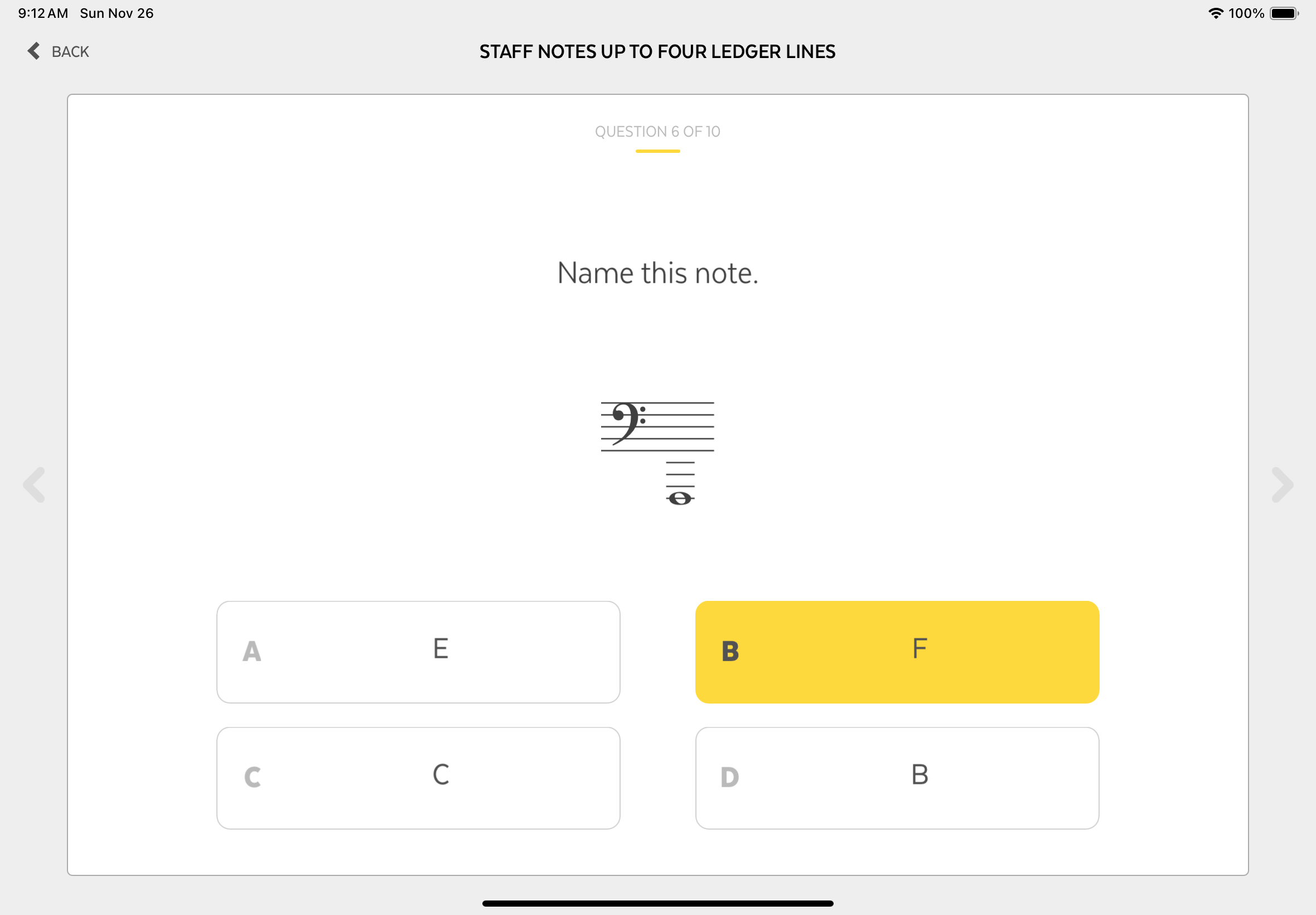 Note Naming - Level 2 screenshot 3