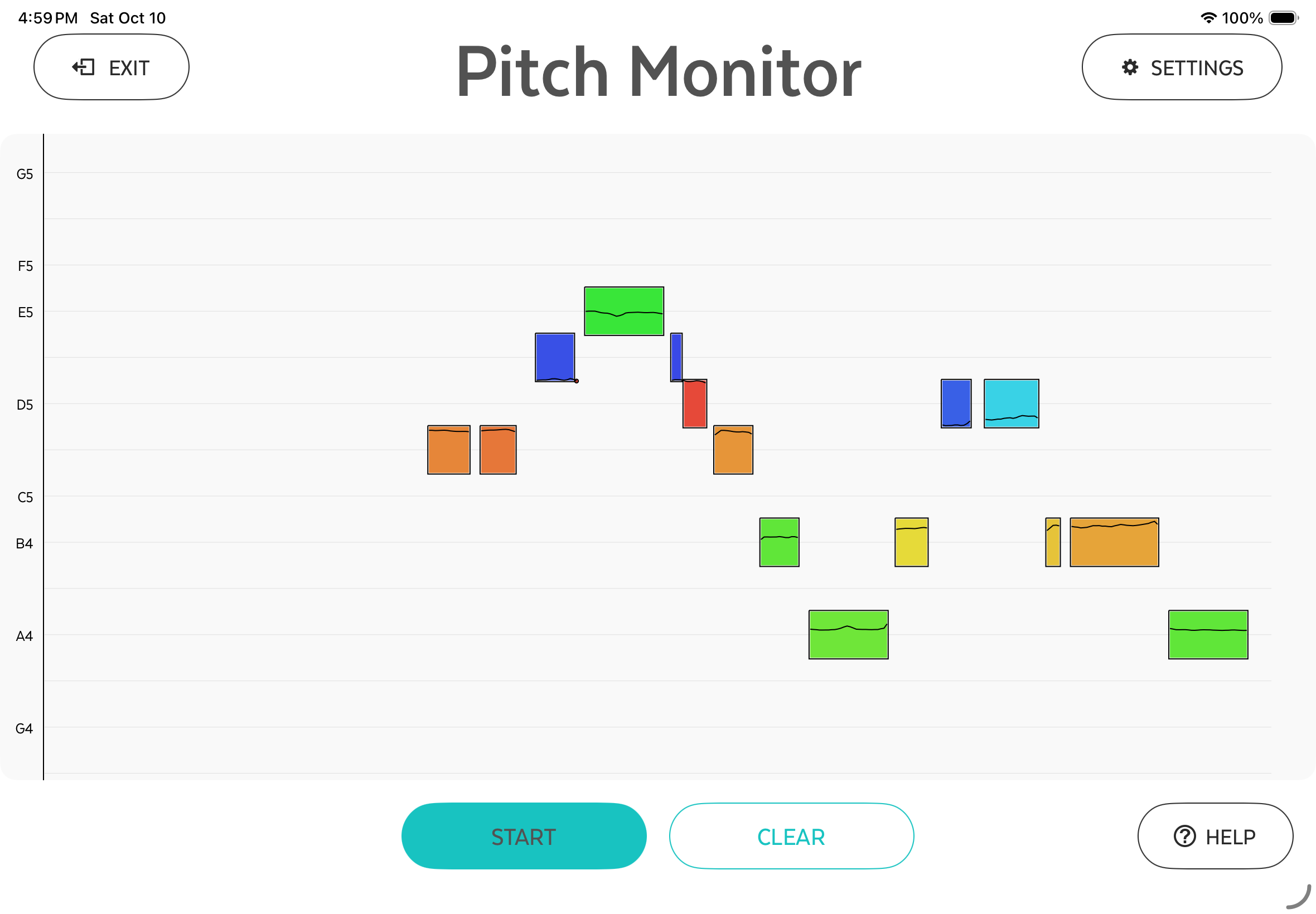 Pitch Monitor screenshot 2