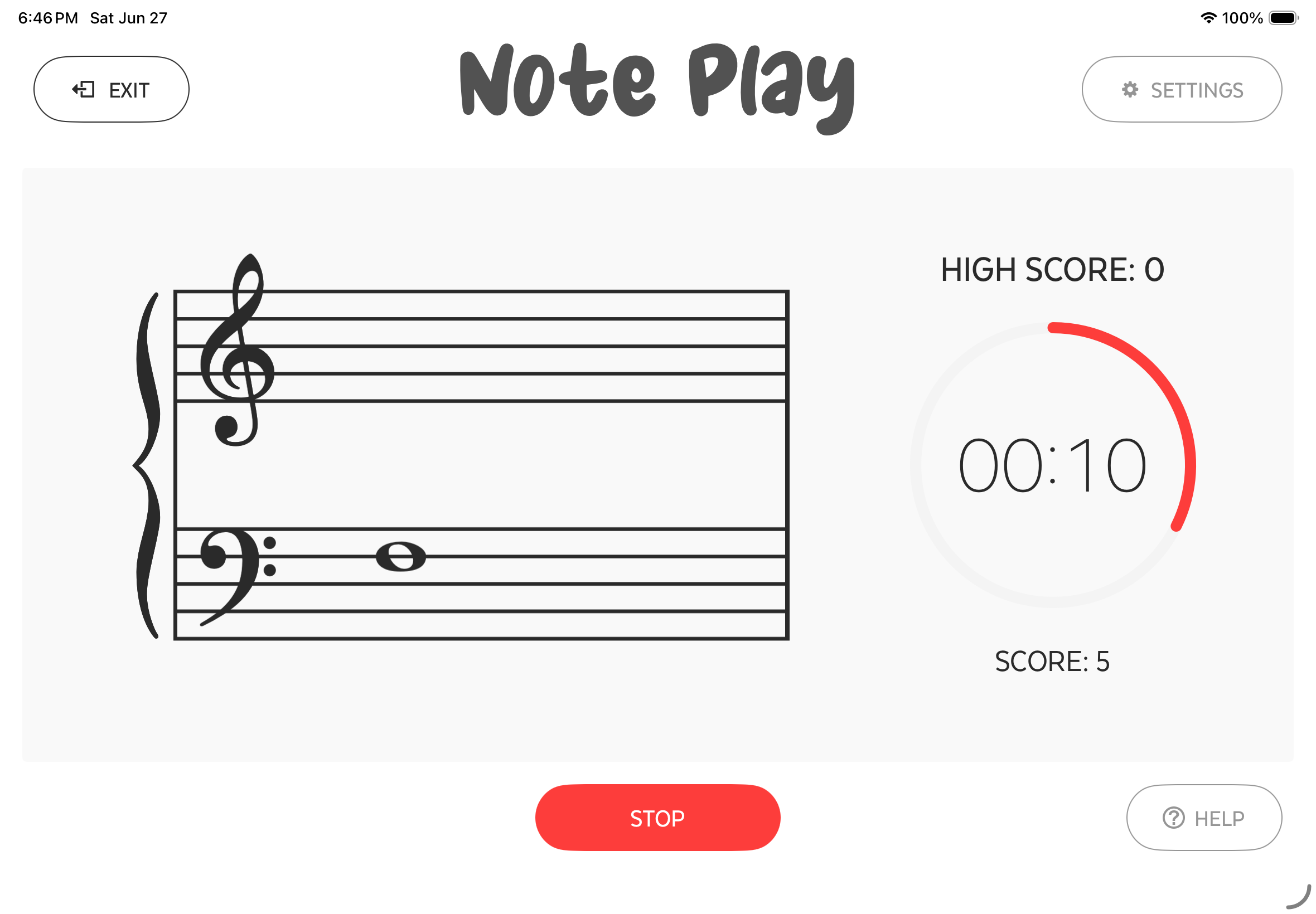 Note Play screenshot