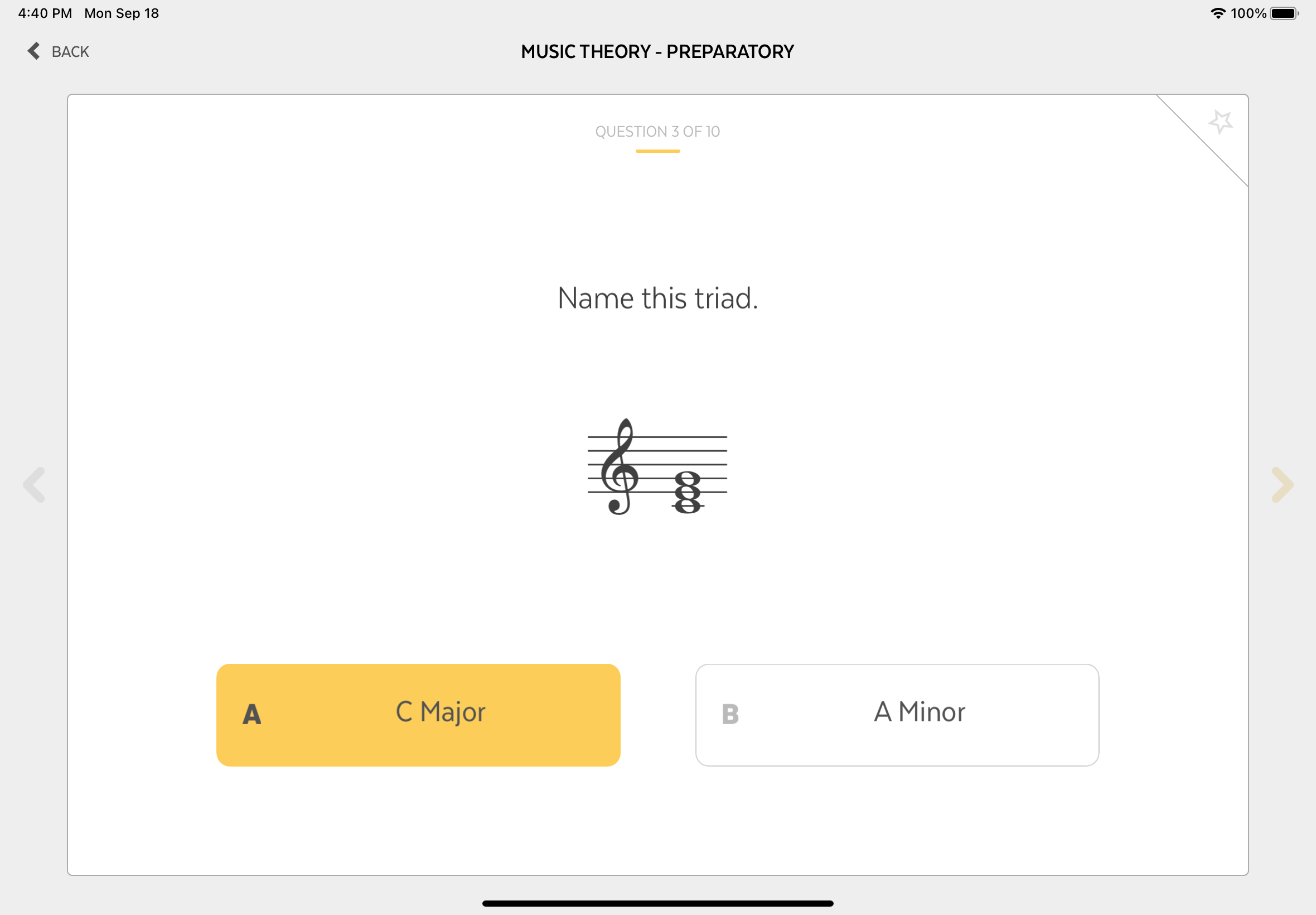 Music Theory - RCM Preparatory screenshot 2