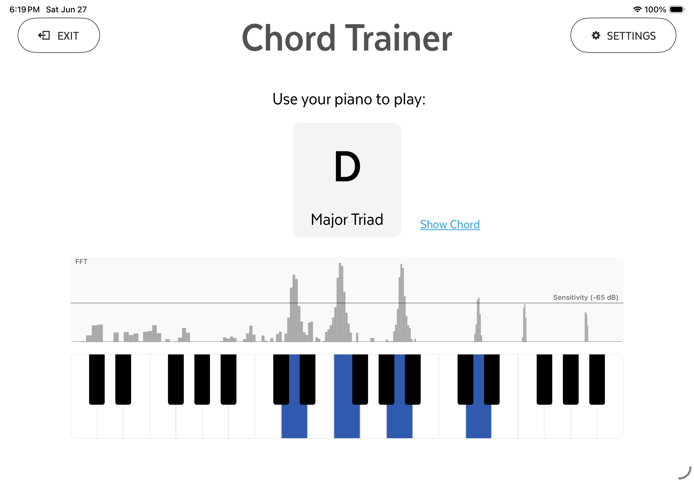 Chord Trainer screenshot 3