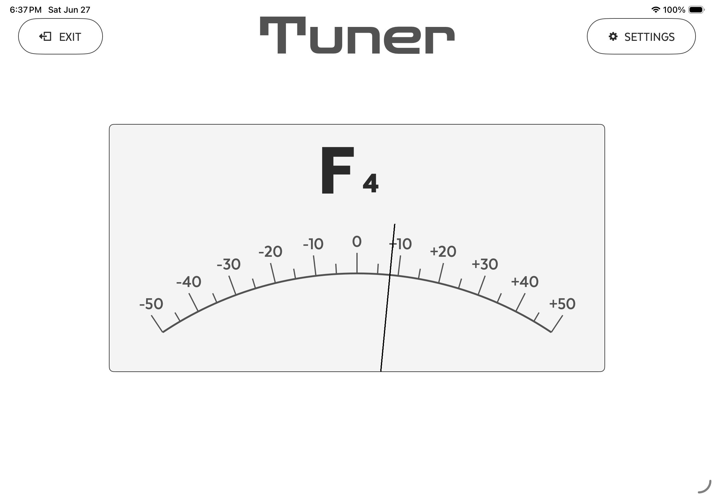 Tuner screenshot 2