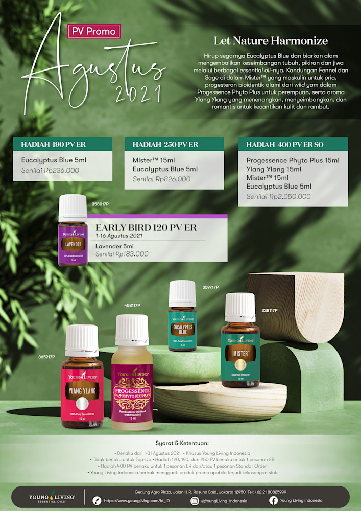 Promosi Young Living Essential Oils
