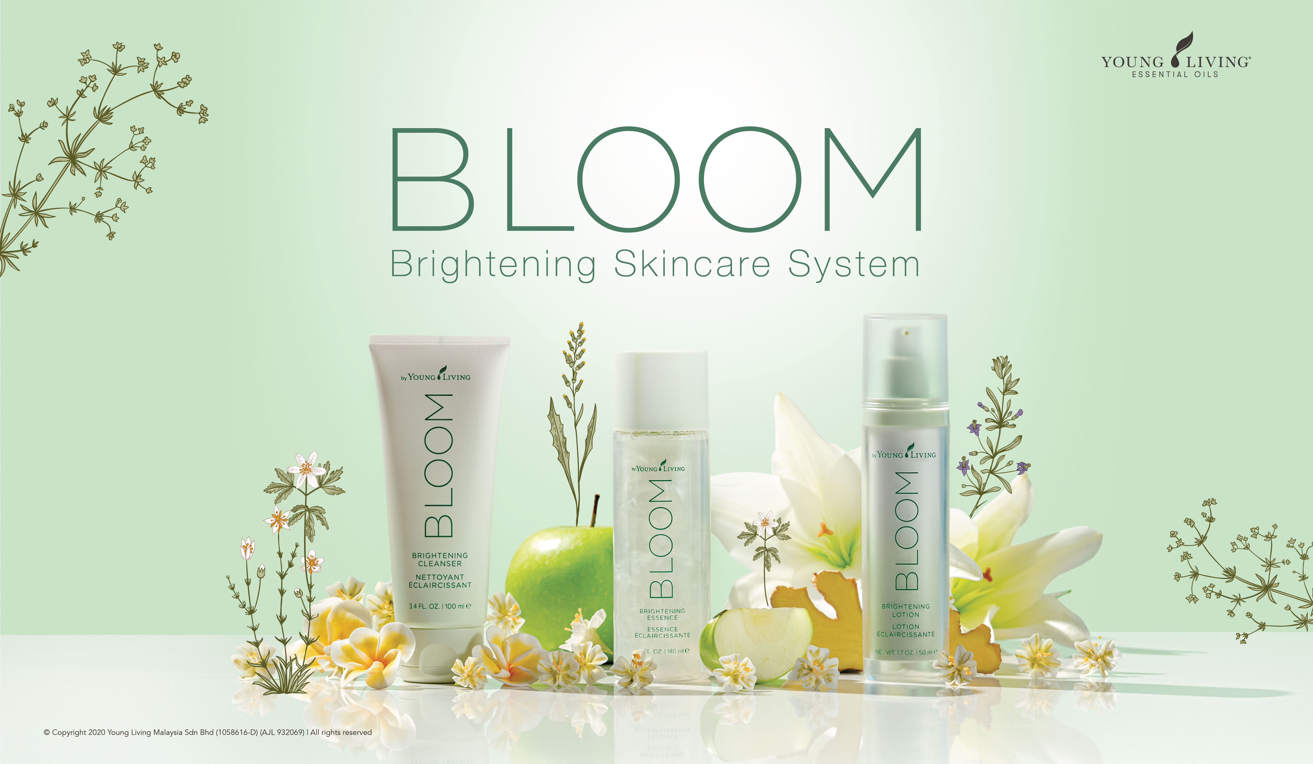 Bloom Essential Oil Aromatherapy Young Living Essential Oils