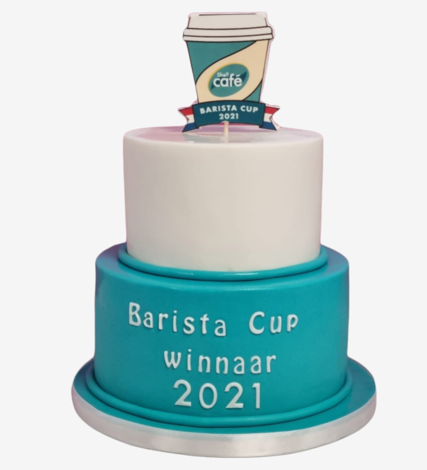 Bedrijfstaarten voor een winnaar