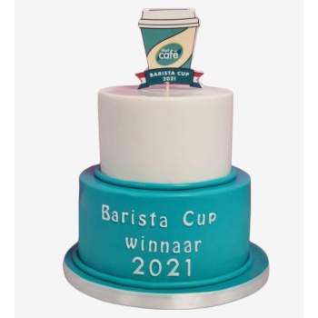 Bedrijfstaarten voor een winnaar