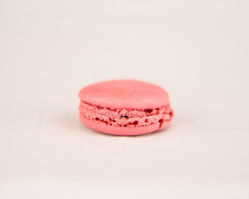 Framboos macaron