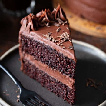 Chocolade taart punt