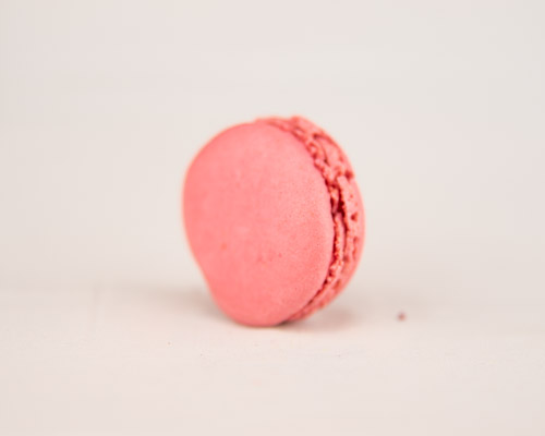Framboos macaron