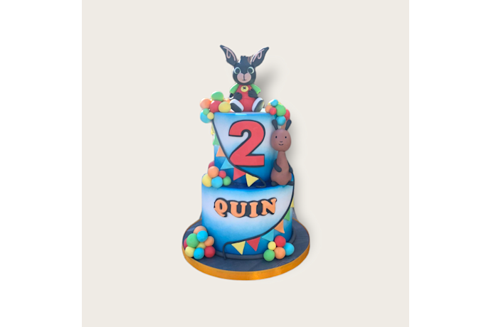 Deze vrolijke Bing taart is ideaal voor jou kleintje! bing taart