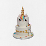 unicorn fondant