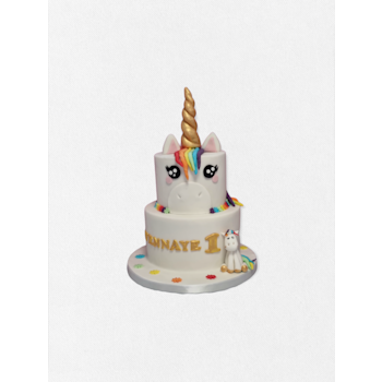 unicorn fondant