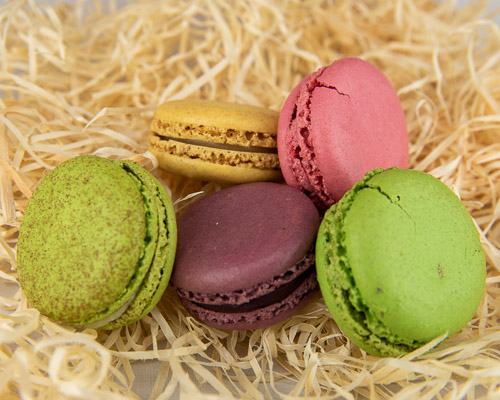 Zoete macarons